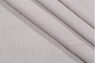 Woven Rib Decorator Fabric in Ivory