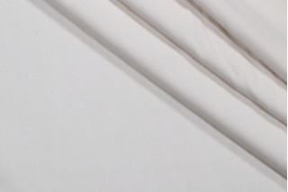 5/8 Yard Poly Cotton Sateen Drapery Fabric in Cream
