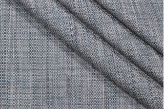 1 Yard Woven Decorator Fabric in Blue