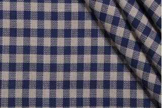 PK Lifestyles Row House Woven Polypropylene Outdoor Fabric in Atlantic