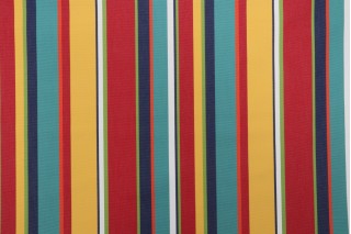 Woven Acrylic Stripe Outdoor Fabric in Multi