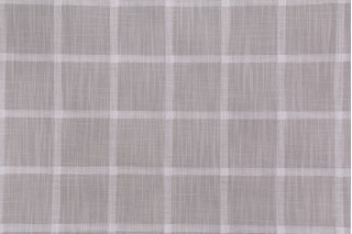 Premier Prints Abbot-Slub Canvas Printed Cotton Drapery Fabric in French Grey