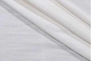 Braemore Santorini Woven Drapery Fabric in Crystal