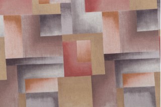 Mill Creek Brighthouse-Northside Printed Chenille Decorator Fabric in Sunset