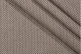 Farrier Woven Upholstery Fabric in Saddle