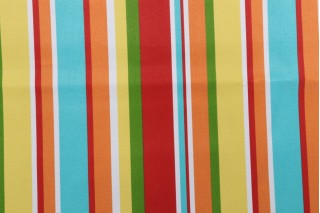 Printed Polyester Stripe Outdoor Fabric in Multi