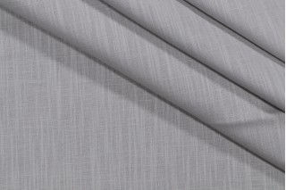 Linen Weave Decorator Fabric in Pearl Grey