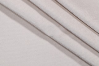 1 Yard Velvet Upholstery Fabric in Oyster