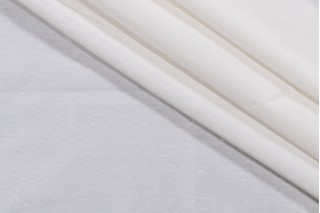 Milano Semi Sheer Silk Drapery Fabric in Oyster