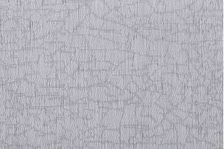 Woven Vinyl Mesh Sling Chair Outdoor Fabric in Platinum