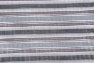 Phifertex Woven Vinyl Mesh Sling Chair Outdoor Fabric in Grey Stripe