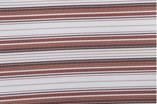 Phifertex Woven Vinyl Mesh Sling Chair Outdoor Fabric in Red Stripe