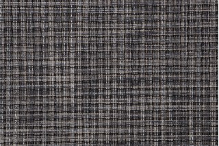 Phifertex Woven Vinyl Mesh Sling Chair Outdoor Fabric in Caviar