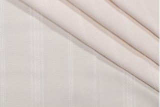 Portage Jacquard Woven Decorator Fabric in Natural