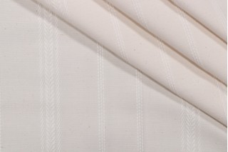 Portage Jacquard Woven Decorator Fabric in Natural
