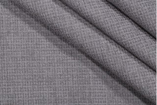 Woven Chenille Upholstery Fabric in Greystone