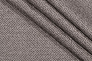 Thibaut Ellis Herringbone W72953 Woven Upholstery Fabric in Smoke 