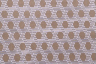 Terrasol Lillian August Bianca Solution Dyed Acrylic Outdoor Fabric in Sand 