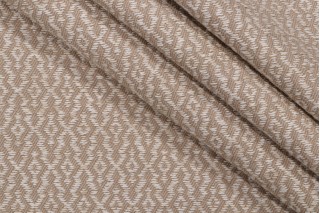 Thibaut W74351 Sumatra Upholstery Fabric in Linen on Ivory W74351