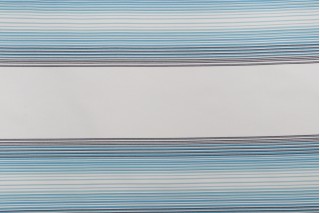 Phifer Stripe Woven Olefin Outdoor Fabric in Arctic