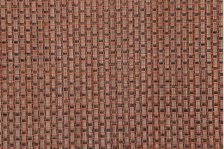 Phifertex Woven Vinyl Mesh Sling Chair Outdoor Fabric in Guava/Multi