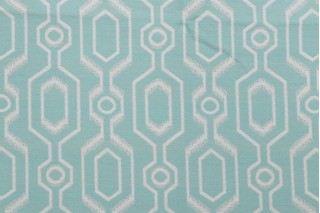 1 Yard Phifer Chainlink Scrollwork Woven Olefin Outdoor Fabric in Julep