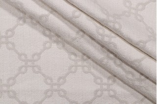 Thibaut Bowen Upholstery Fabric in Almond on Linen W74343