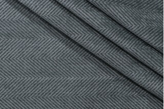 Thibaut Hillside Herringbone Chenille Upholstery Fabric in Slate W72920