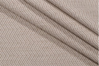 Thibaut Hempstead Herringbone Woven Upholstery Fabric in Flax W72975