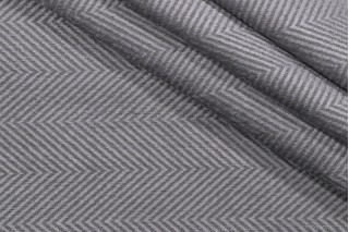 Thibaut Hillside Herringbone Chenille Upholstery Fabric in Flannel W72922