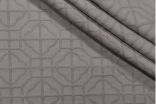 Thibaut Carter Matelasse Upholstery Fabric in Mushroom W74361