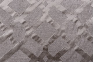 Velvet Pattern Upholstery Fabric in Smoke