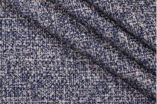Woven Upholstery Fabric in Indigo