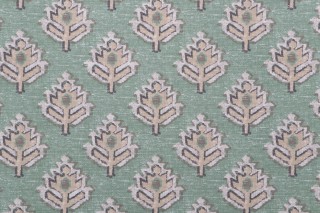 Magnolia Home Carter Printed Cotton Drapery Fabric in Meadow 