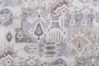 Magnolia Home Jambi Printed Cotton Drapery Fabric in Desert 