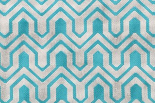 Thibaut Montserrat W77990 Woven Upholstery Fabric in Turquoise