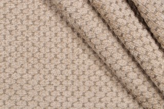 Anna French Lugano Chenille Upholstery Fabric in Khaki W74549 for Thibaut