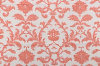 Thibaut Anita Damask F98638 Printed Drapery Fabric in Red