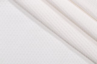 Thibaut Colony W72788 Matelasse Upholstery Fabric in White