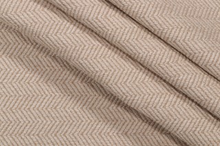 Thibaut Herringbone Woven Upholstery Fabric in Dune