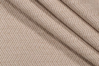 Thibaut Hempstead Herringbone W72975 Upholstery Fabric in Flax