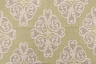 Thibaut Montgomery F96016 Printed Drapery Fabric in Green