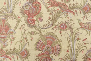 Hunterdon F93350 Printed Drapery Fabric in Green