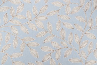 Thibaut Havendale F94913 Printed Drapery Fabric in Blue