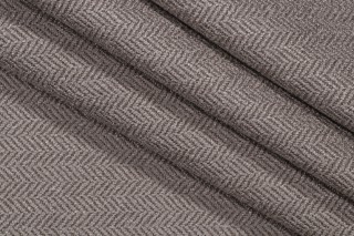 Thibaut Ellis Herringbone W72953 Woven Upholstery Fabric in Smoke