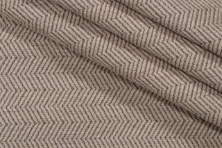 Thibaut Hempstead Herringbone W72974 Upholstery Fabric in Taupe