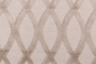 Thibaut Helix Velvet Pattern Upholstery Fabric in Grey W7277