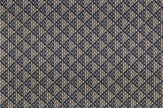 Phifertex Woven Vinyl Mesh Sling Chair Outdoor Fabric in Blue/Yellow