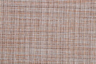 Phifertex Woven Vinyl Mesh Sling Chair Outdoor Fabric in Nutmeg