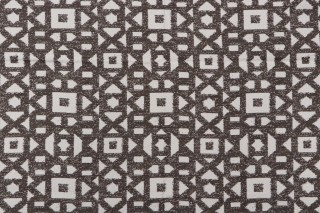 Bella Dura Galloway Woven Polyolefin Outdoor Fabric in Walnut 